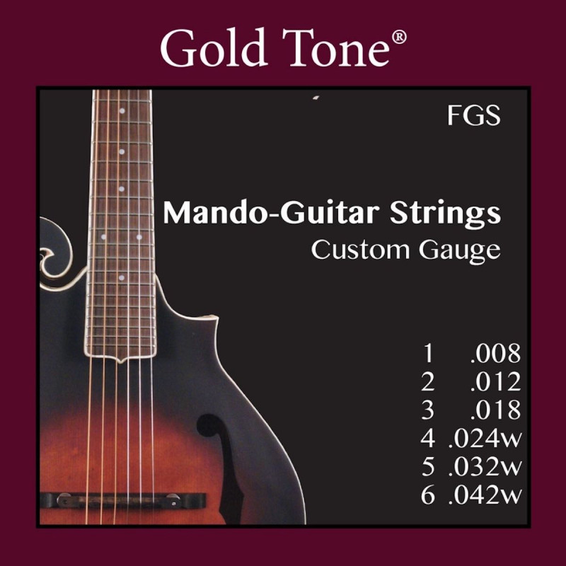 Goldtone FGS - Jeu cordes pour Mandoline