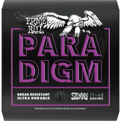 Ernie Ball 2020 - Jeu de cordes guitare électrique - Paradigm Power Slinky - 11-48