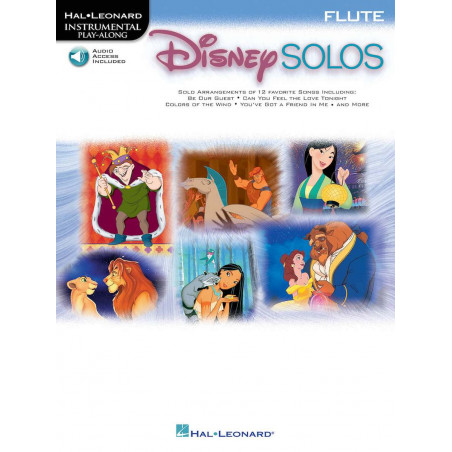 Play Along Disney Solos - Flute