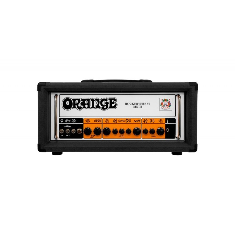 Orange RK-50HB - Tête d'ampli guitare Rockerverb MKIII noire - 50W