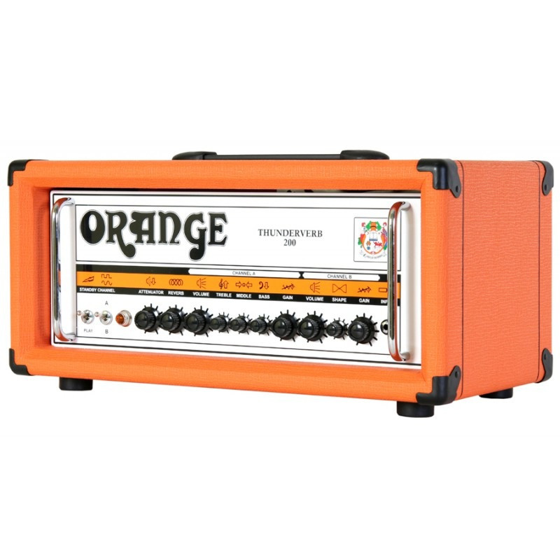 Orange TV-200H - Tête d'ampli guitare électrique Thunderverb - 200W