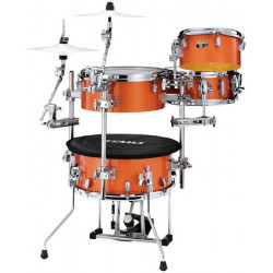 Tama Cocktail Jam CJB46C-BOS Bright Orange Sparkle - Batterie acoustique 4 fûts ( sans cymbales )