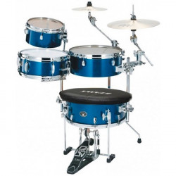 Tama Cocktail Jam CJB46C-ISP Indigo Sparkle - Batterie acoustique 4 fûts ( sans cymbales )