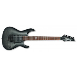 Ibanez Kiko Loureiro KIKO10BP-TGB Transparent Gray Burst - Guitare électrique (+ étui)