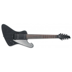 Ibanez Thordendal FTM33-WK Weathered Black - Guitare électrique 8 cordes (+ étui)