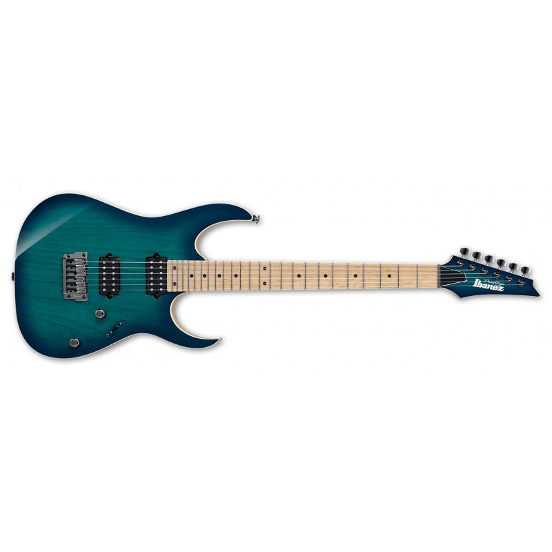 Ibanez RG652AHMFX-NGB - Nebula Green Burst - Guitare électrique (+ étui)