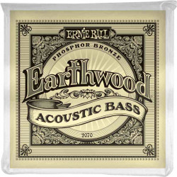 Ernie Ball 2070 - Jeu de cordes basse acoustique - Earthwood Phosphore Bronze
