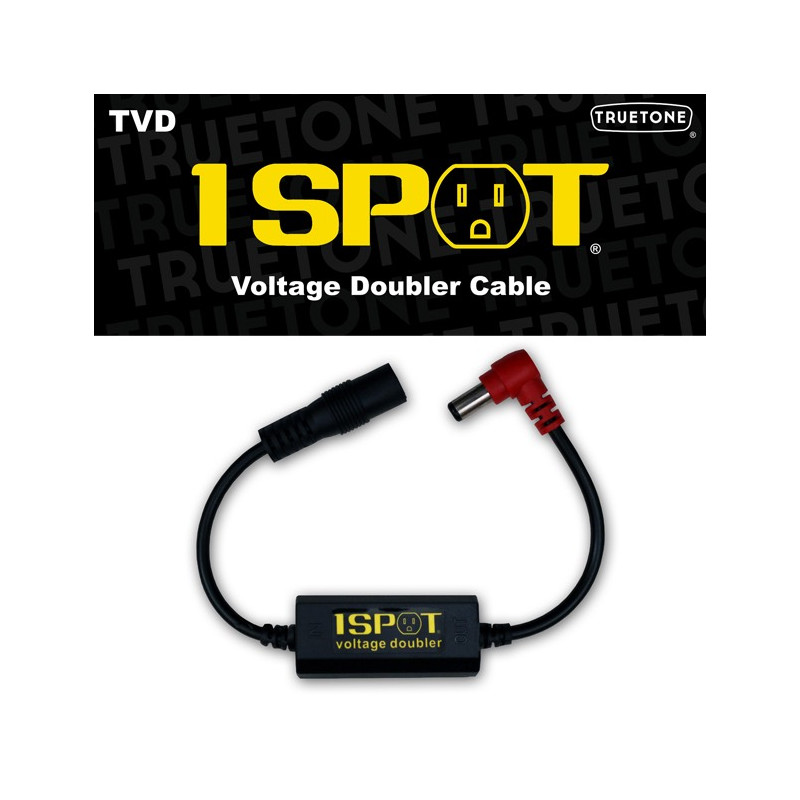 Truetone 1 spot voltage doubler cable - Convertisseur 9 volts à 18 volts