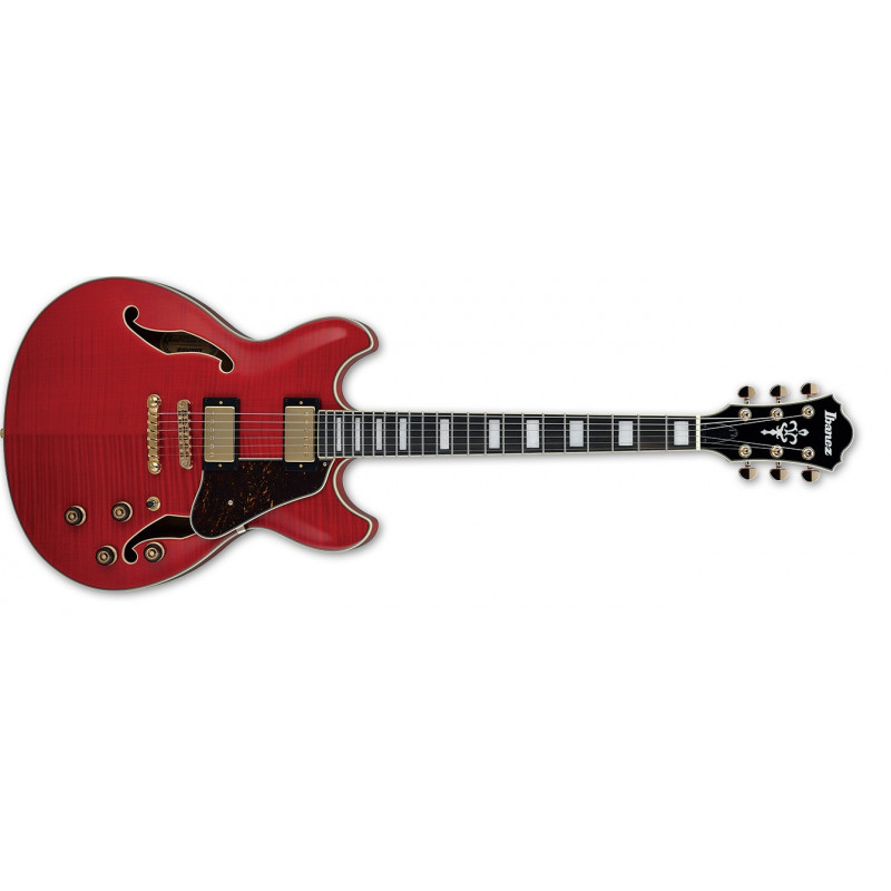 Ibanez AS93FM-TCD - Transparent Cherry Red - guitare électrique