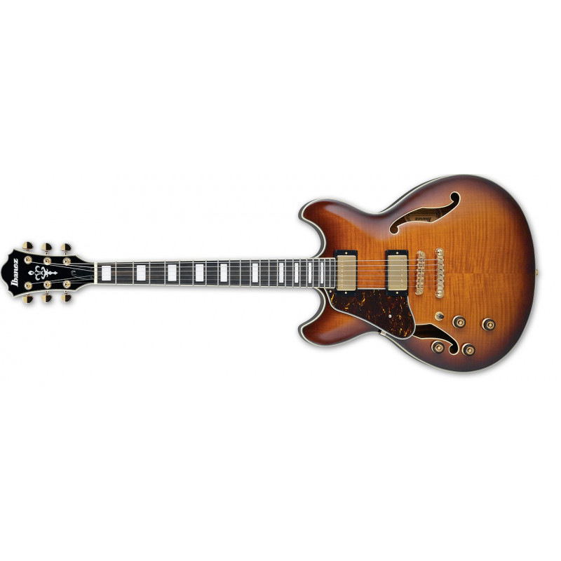 Ibanez AS93FML-VLS - Violin Sunburst - guitare électrique gaucher