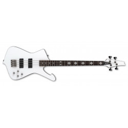 Ibanez SDB3-PW Sharlee D'Angelo- Pearl White - Basse électrique (+ étui)