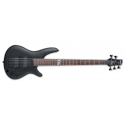 Ibanez K5-BKF Fiedly - Black Flat - Basse électrique 5 cordes