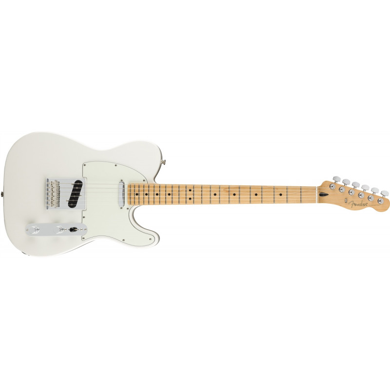 Fender Player Telecaster - Manche érable - Polar White - Guitare électrique