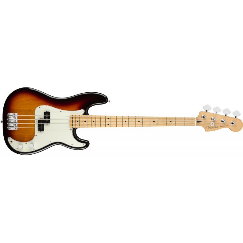 Fender Player Precision Bass - touche érable - 3-Color Sunburst - Basse électrique