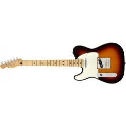 Fender Player Telecaster LH- Manche érable - 3-Color Sunburst - Guitare électrique gaucher