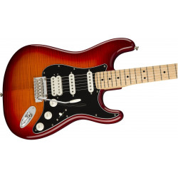 Fender Player Stratocaster HSS PLUS TOP - Manche érable - Aged Cherry Burst - Guitare électrique