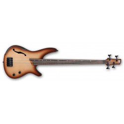 Ibanez SRH500F-NNF - Natural Browned Burst Flat - Basse électrique Fretless