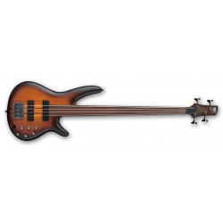 Ibanez SRF700-BBF - Brown Burst Flat - Basse électrique Fretless