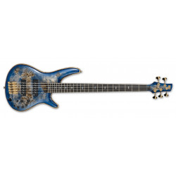 Ibanez SR2605-CBB - Cerulean Blue Burst - Basse électrique 5 cordes série Premium (+ étui)