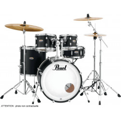 Pearl DMP984C-227 - Batterie Decade Maple Jazz 18" 4 fûts - Satin Slate Black