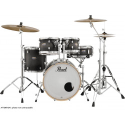 Pearl DMP984C-262 - Batterie Decade Maple Jazz 18" 4 fûts - Satin Black Burst