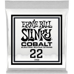 Ernie Ball 10422 - Corde au détail guitare électrique Slinky Cobalt - Filé rond 022