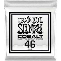 Ernie Ball 10446 - Corde au détail guitare électrique Slinky Cobalt - Filé rond 046