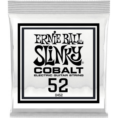 Ernie Ball 10452 - Corde au détail guitare électrique Slinky Cobalt - Filé rond 052