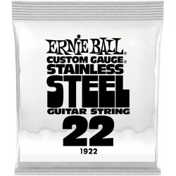 Ernie Ball 1922 - Corde au détail guitare électrique Stainless Steel - Filé 022