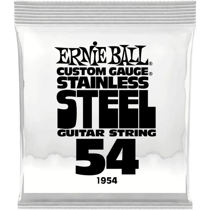 Ernie Ball 1954 - Corde au détail guitare électrique Stainless Steel - Filé 054