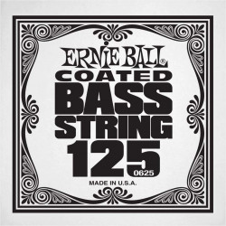 Ernie Ball 0625 - Corde basse au détail Slinky Coated - Filé nickel 125