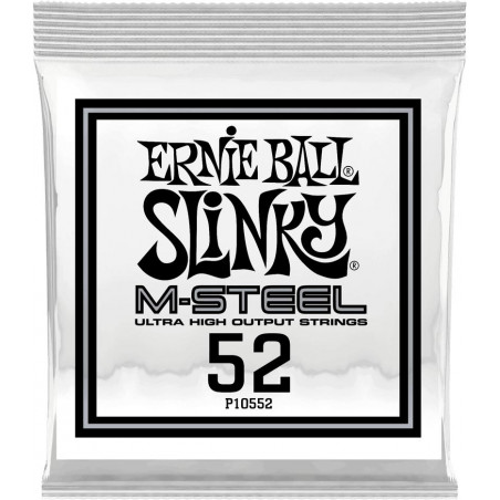 Ernie Ball 10552 - Corde électrique au détail Slinky M-Steel - Filé rond 052
