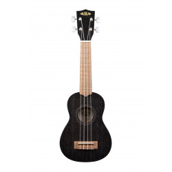 Kala KA-15S BLK - Ukulele soprano - finition satinée noire