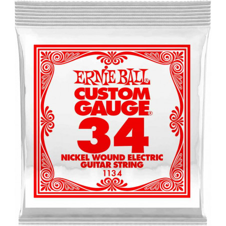 Ernie Ball 1134 - Corde électrique au détail Slinky - tirant 034