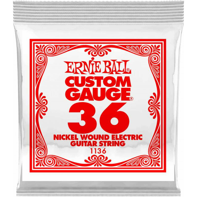 Ernie Ball 1136 - Corde électrique au détail Slinky - tirant 036