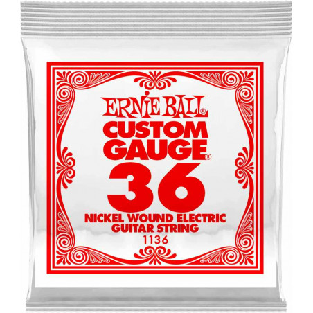 Ernie Ball 1136 - Corde électrique au détail Slinky - tirant 036