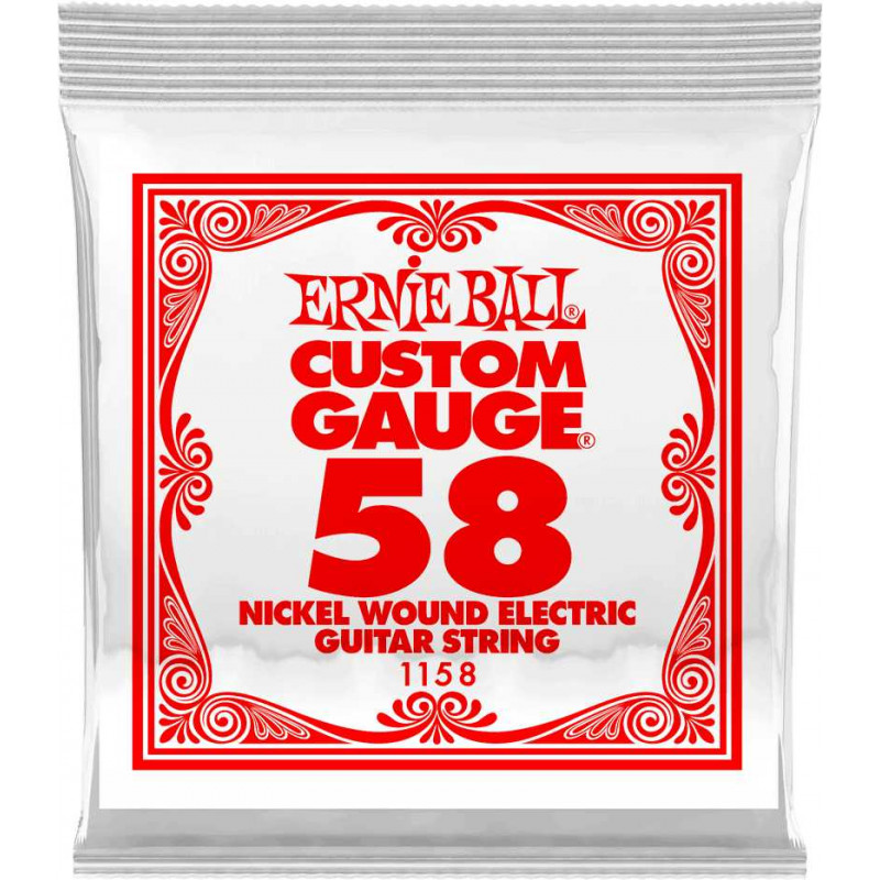 Ernie Ball 1158 - Corde électrique au détail Slinky - tirant 058