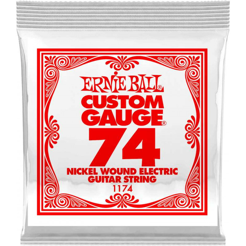 Ernie Ball 1174 - Corde électrique au détail Slinky - tirant 074