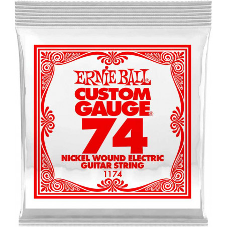 Ernie Ball 1174 - Corde électrique au détail Slinky - tirant 074