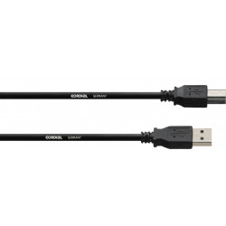 Cordial CUSB5 - Câble USB A - USB B 5 m