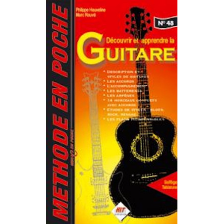 Méthode en Poche n°48 : La Guitare - Philippe Heuvelinne