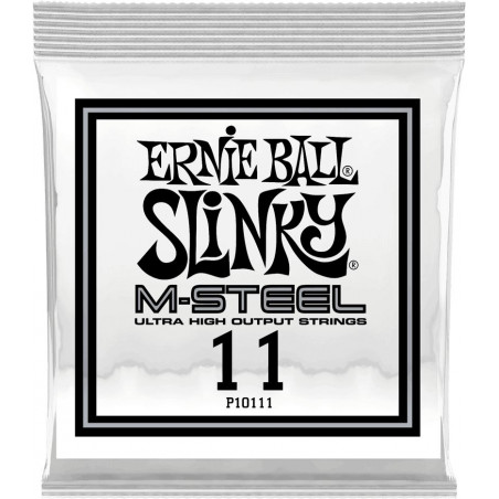 Ernie Ball 10111 - Corde électrique au détail Slinky M-Steel - tirant 011