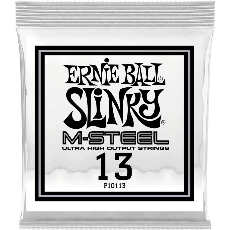 Ernie Ball 10113 - Corde électrique au détail Slinky M-Steel - tirant 013