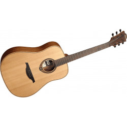 Lag T170D Tramontane Dreadnought red cedar - Khaya - Guitare acoustique