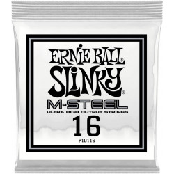 Ernie Ball 10116 - Corde électrique au détail Slinky M-Steel - tirant 016