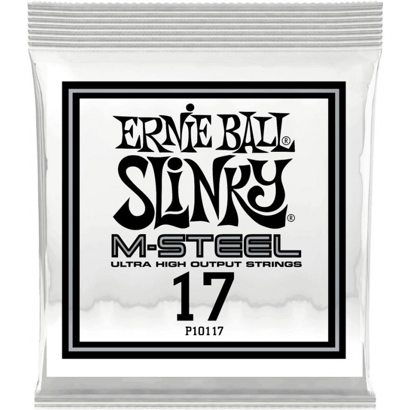 Ernie Ball 10117 - Corde électrique au détail Slinky M-Steel - tirant 017