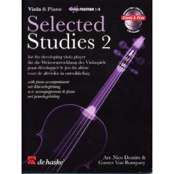 Selected Studies Volume 2 - Développer le jeu du altiste - Nico Dezaire (+ audio)