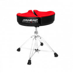 Ahead - SPG-R-4 - siège batterie spinal-g rouge pailleté embase 4 pieds