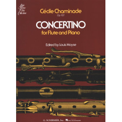 Concertino Op. 107 pour flûte et piano - Cécile Chaminade