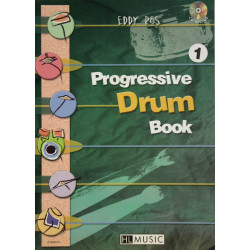 Progressive Drum Book 1 - Eddy Ros - Batterie (+ audio)